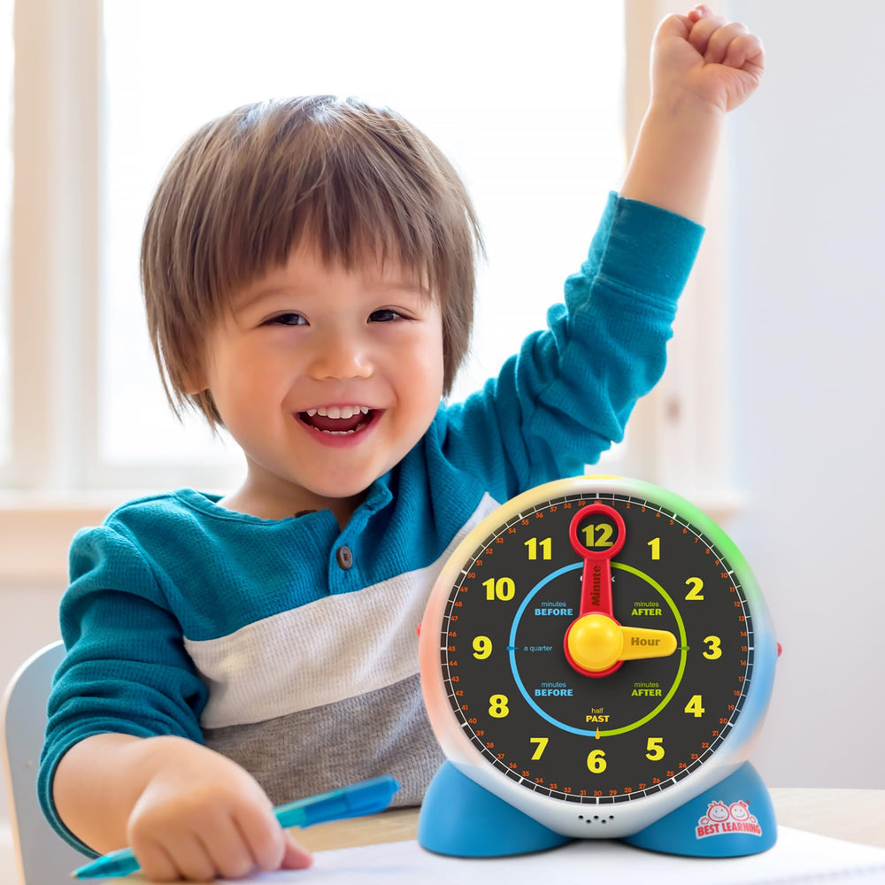 BEST LEARNING Learning Clock educational toy teaching numbers and time concepts