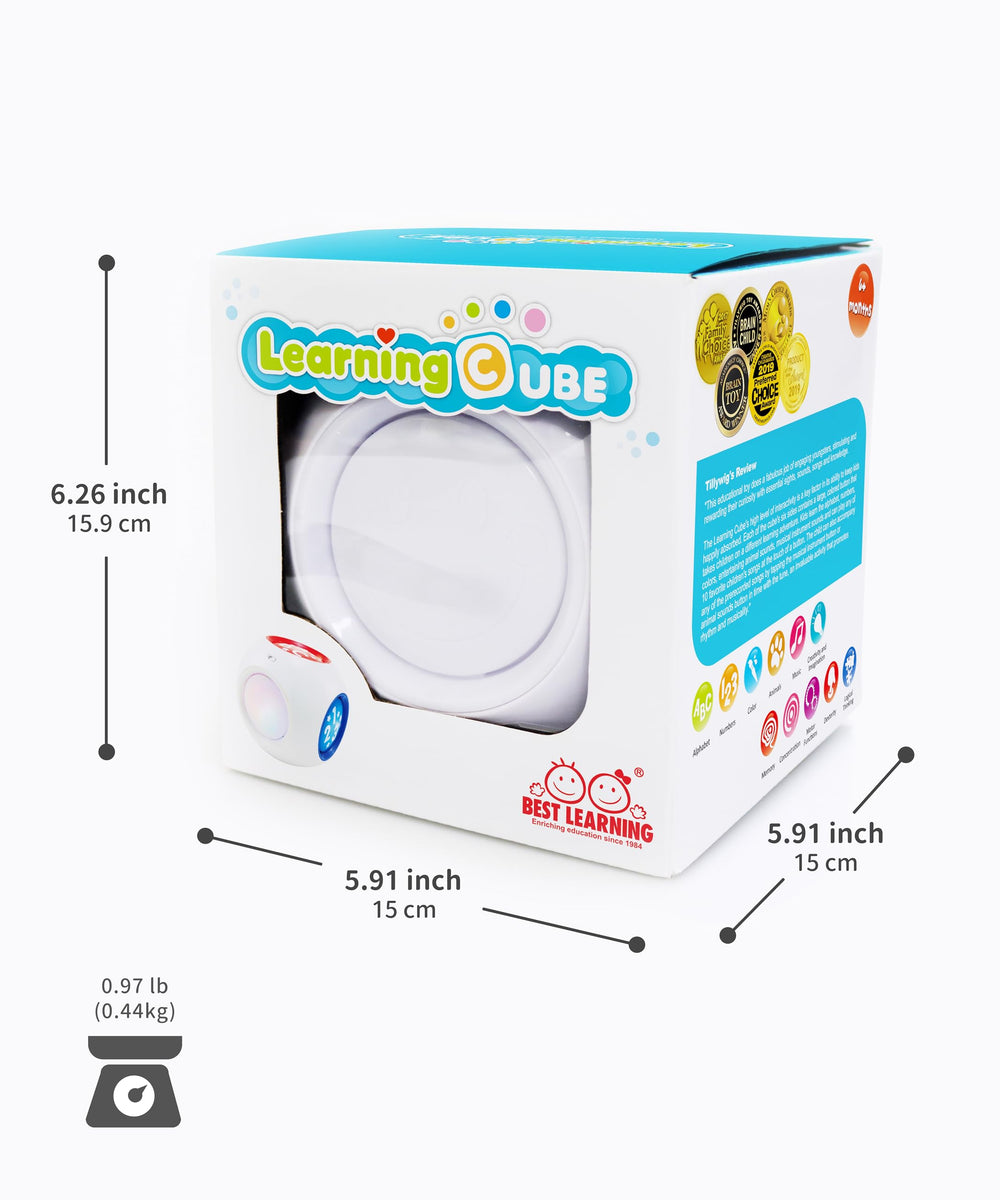 BEST LEARNING Learning Cube batteries included for immediate play
