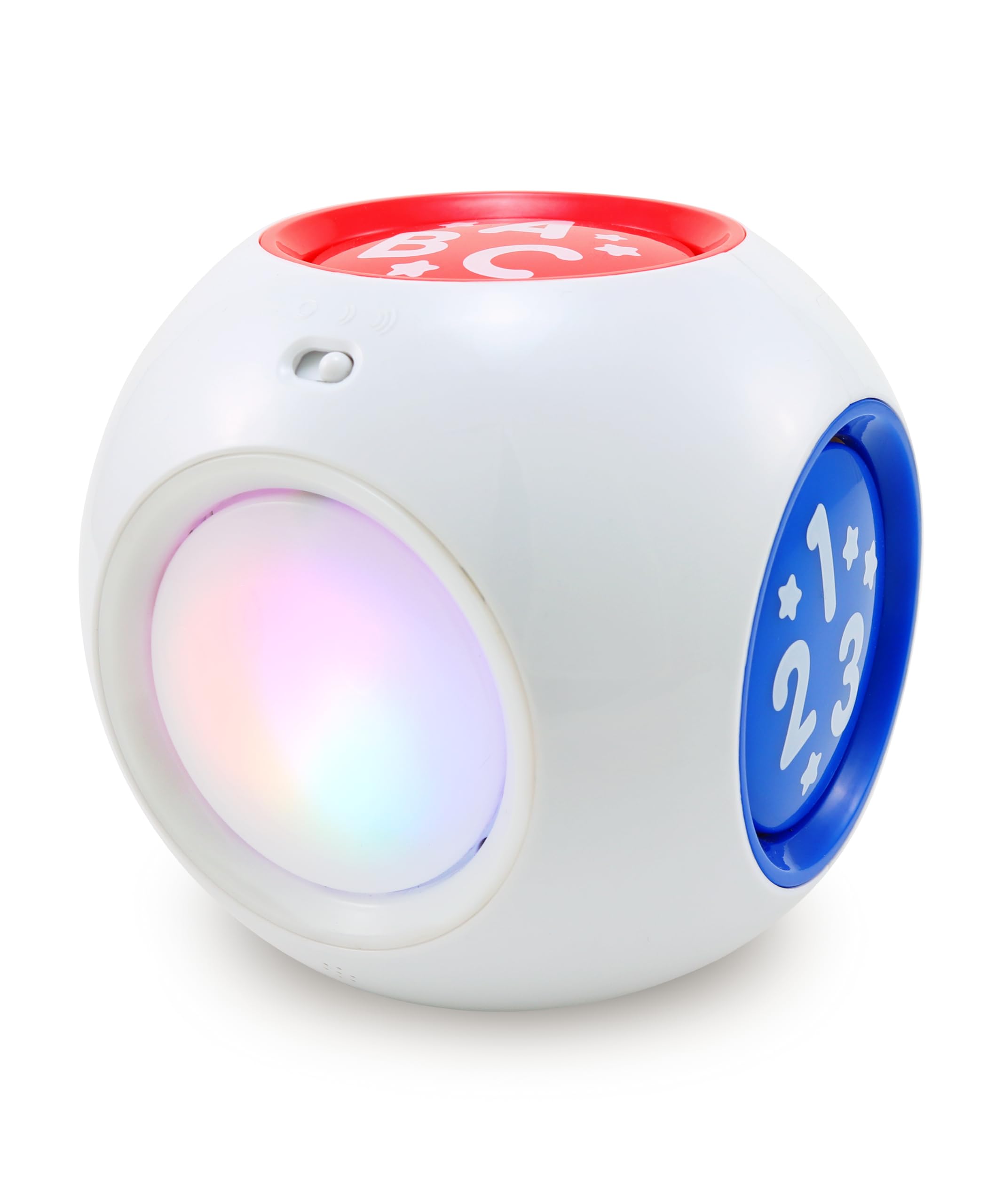 BEST LEARNING Learning Cube front view shows colorful buttons inviting early exploration