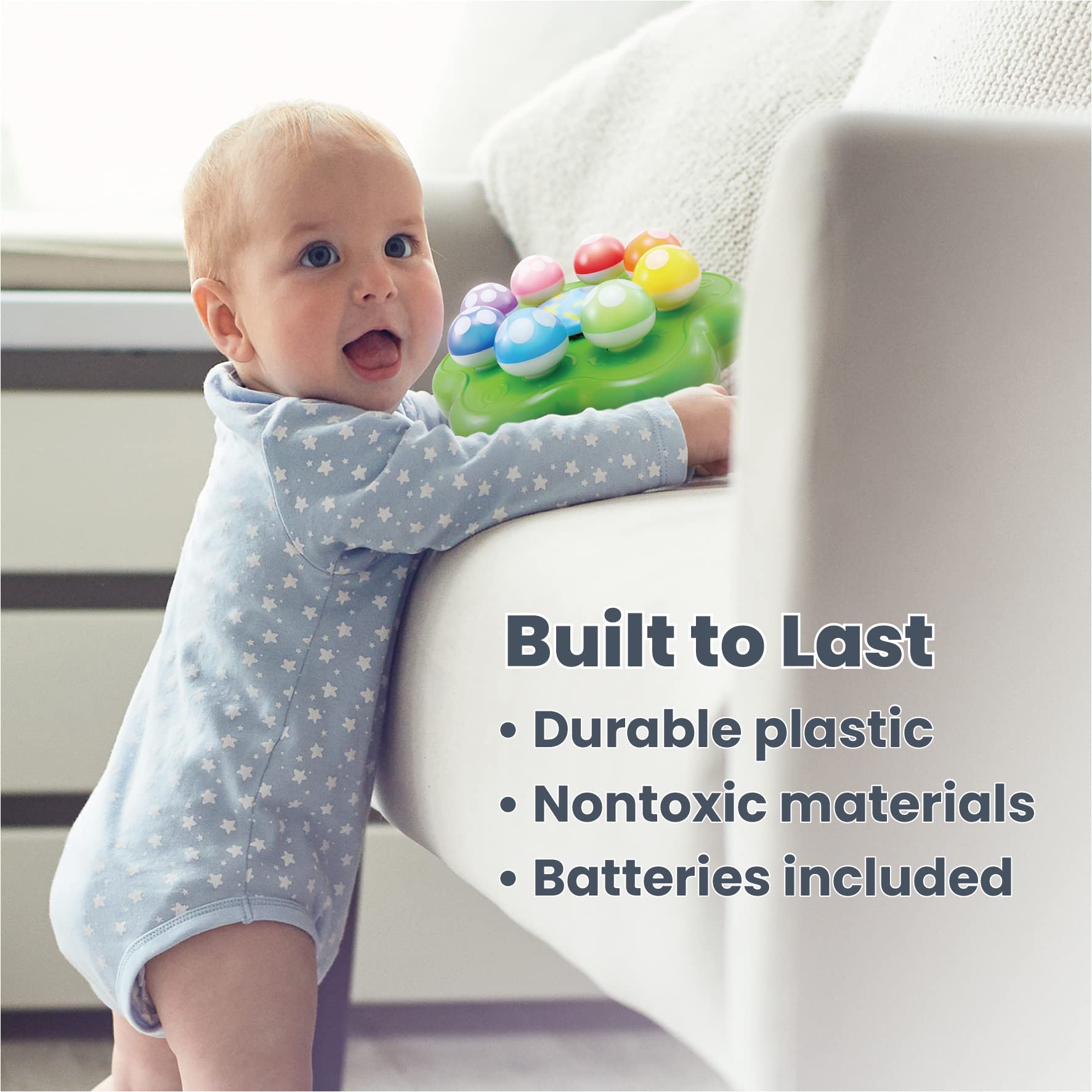 BEST LEARNING Mushroom Garden packaging showcases a ready-to-gift educational toy.