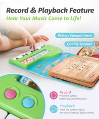 Best Learning My First Piano Book showcases six instruments to spark creativity.