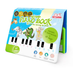Best Learning My First Piano Book cover, kid-friendly design for early music exploration.