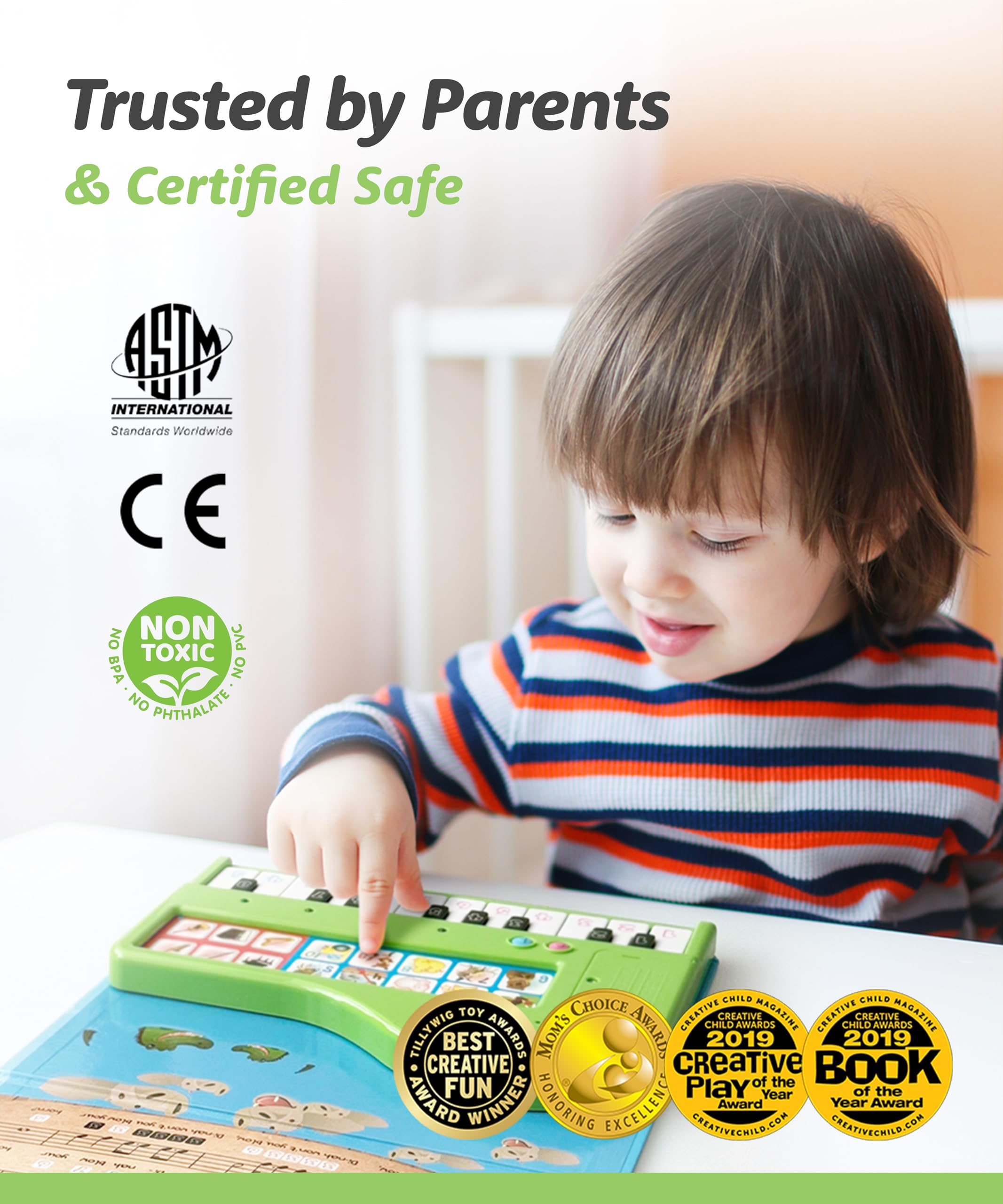 Best Learning My First Piano Book portable design for travel and quick setup.