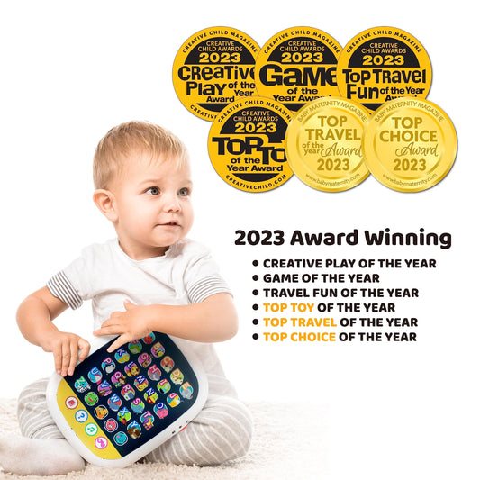 BEST LEARNING Touch & Learn Tablet alphabet screen supports early letter recognition through play