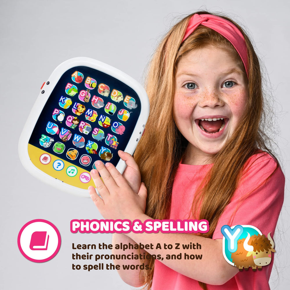 BEST LEARNING Touch & Learn Tablet quiz mode promotes thinking through fun challenges