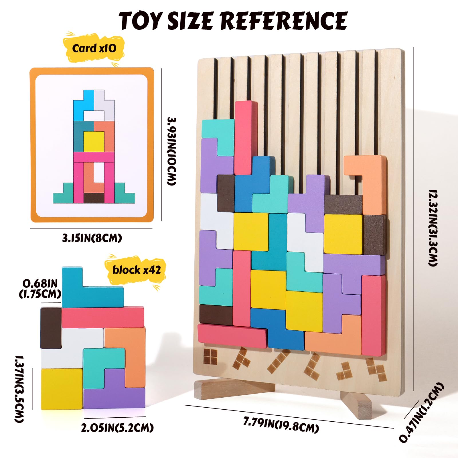 BESTAMTOY puzzle suitable for kids and adults for mindful play.
