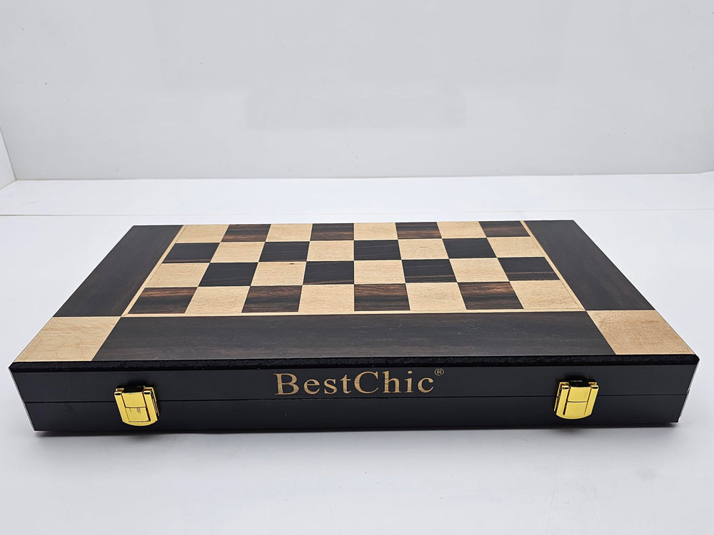 BESTCHIC durable wood-and-metal composition stands up to frequent play.