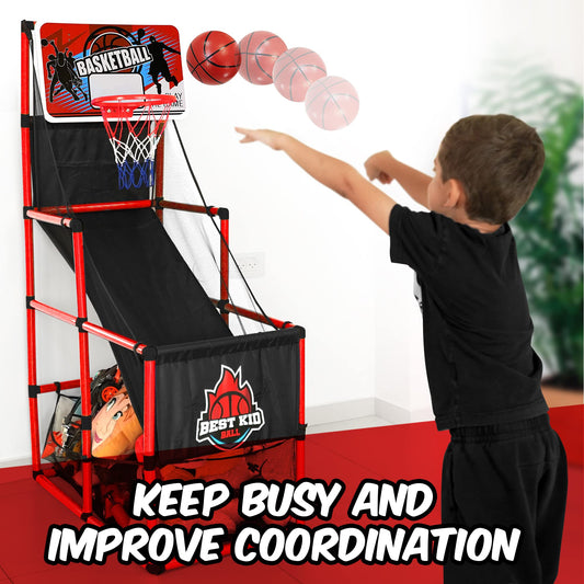BESTKID BALL complete game set with net and ball for quick on-site play.