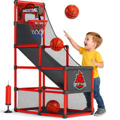 BESTKID BALL single-shot arcade hoop for fast-paced home play and skill building.