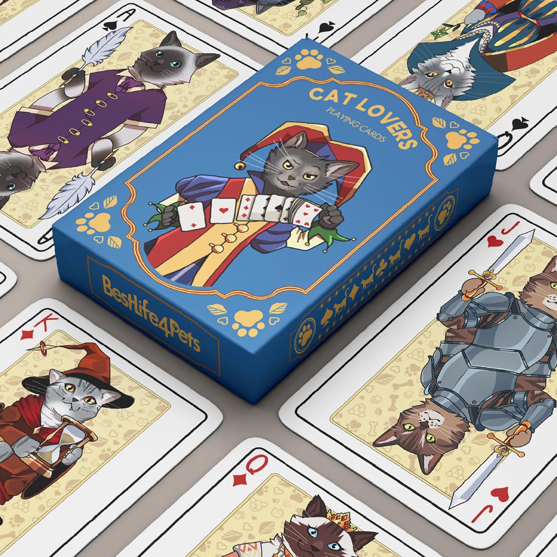 BestLife4Pets Family fun card set for all ages.