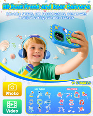 BESTOONE kids smartphone toy blue MP3 games and educational content