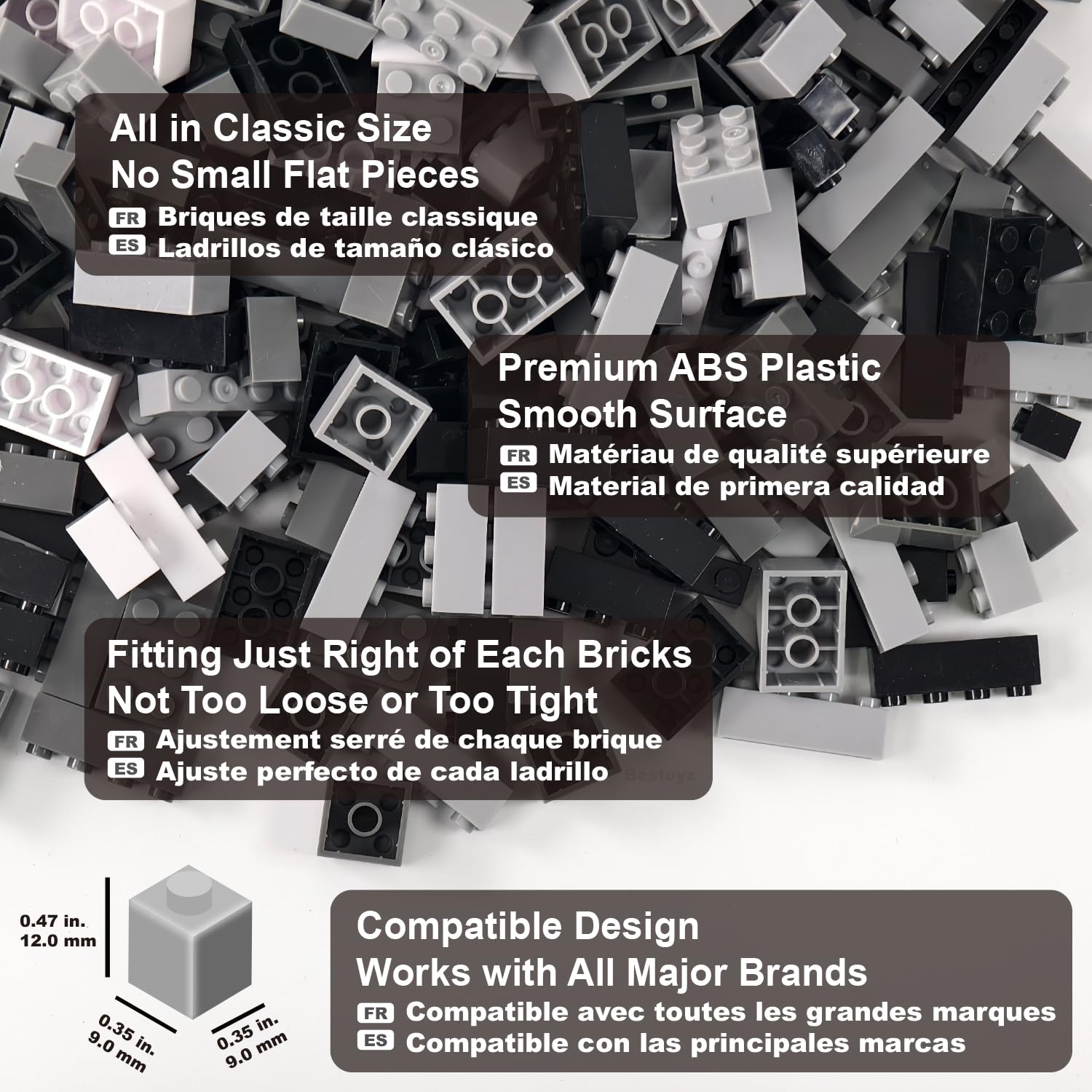 Bestoyz bricks compatible with other brands for extended building projects