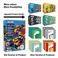 Bestoyz Rainbow Colors closeup: vivid bricks demonstrate color variety and STEM play.