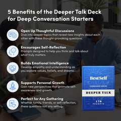 BestSelf Icebreaker categories invite deeper conversations on Courage, Beliefs, and Dreams
