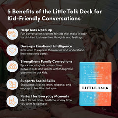 BestSelf Co Little Talk Cards in use during a family game night