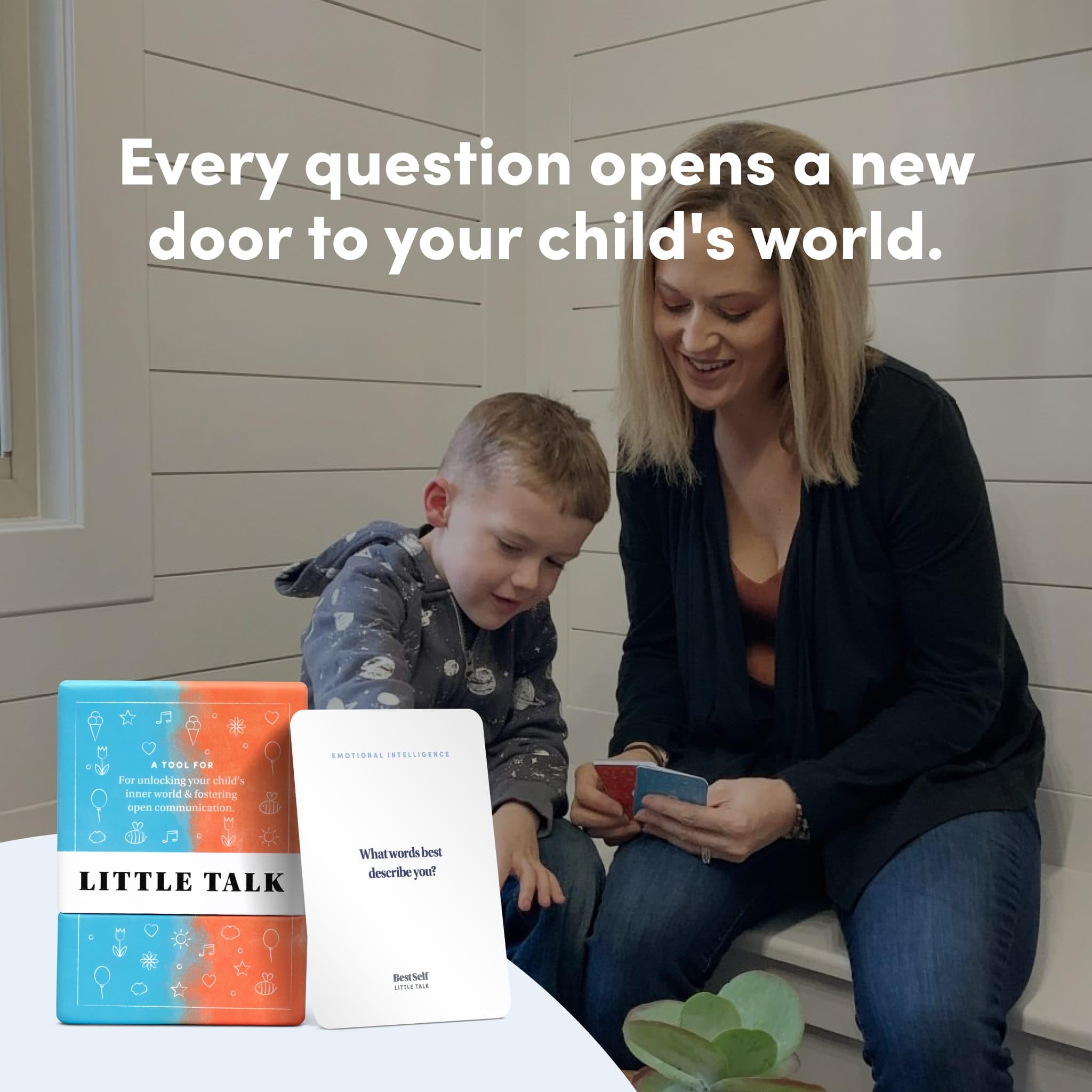 BestSelf Co Little Talk Cards suitable for kids ages four to twelve