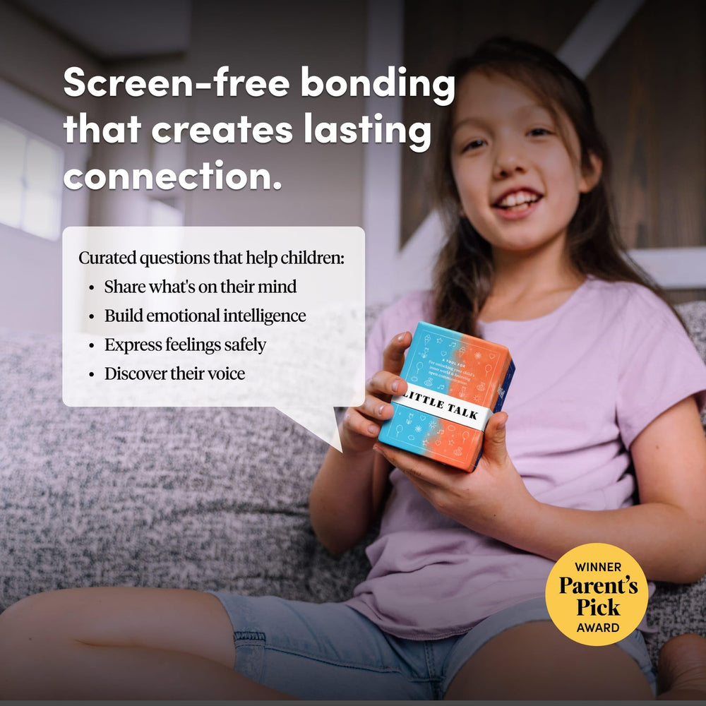 BestSelf Co Little Talk Cards promote social skills and critical thinking