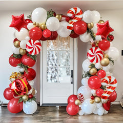 besttideyes candy cane 18inch balloon for playful themes