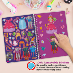 Bestus glow-in-the-dark pages illuminate magical scenes, inspiring bedtime creativity.