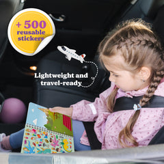 Bestus women-illustrated pages showcase unique art and imaginative activities for kids.