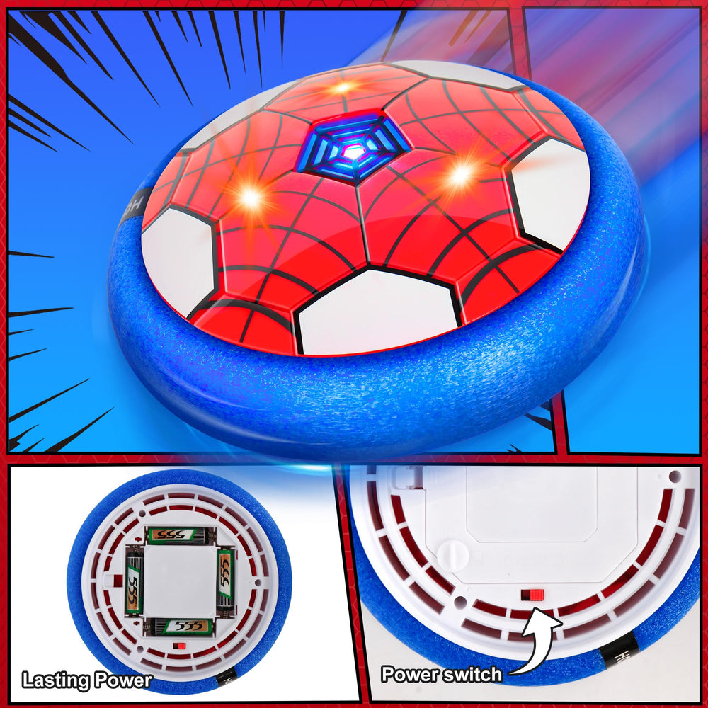 BestVIVE Hover Soccer Ball floats above the floor for easy kicks.