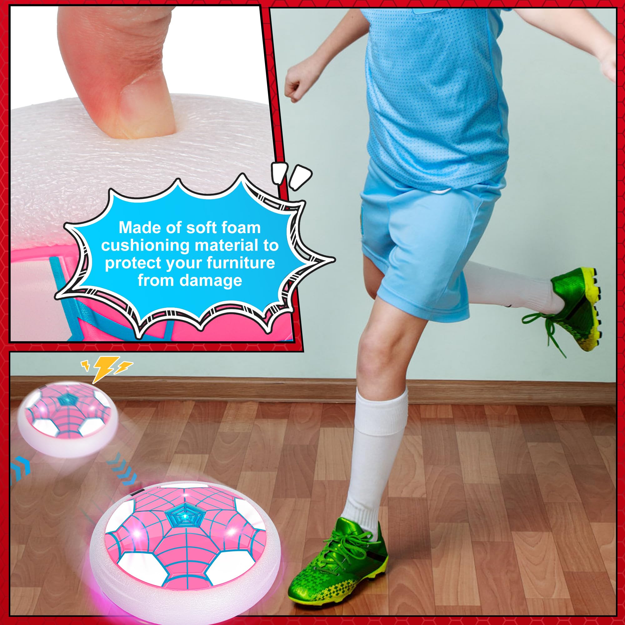 BESTVIVE hover soccer ball gift idea, perfect for birthdays and holidays.