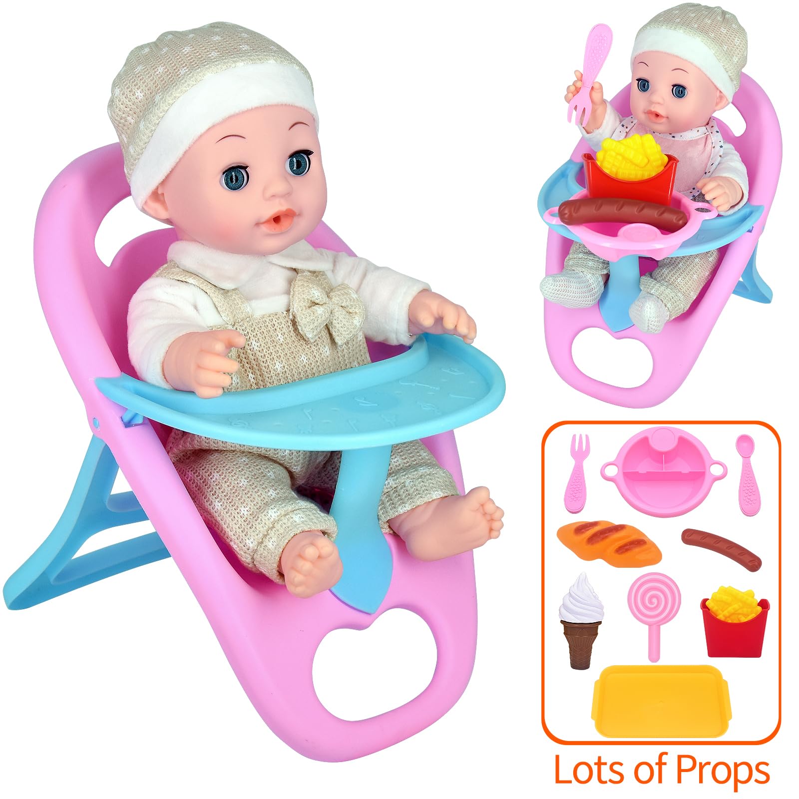 Besurejoy bib and diaper for tidy daily care.