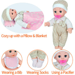 Besurejoy removable outfits invite dress-up play.