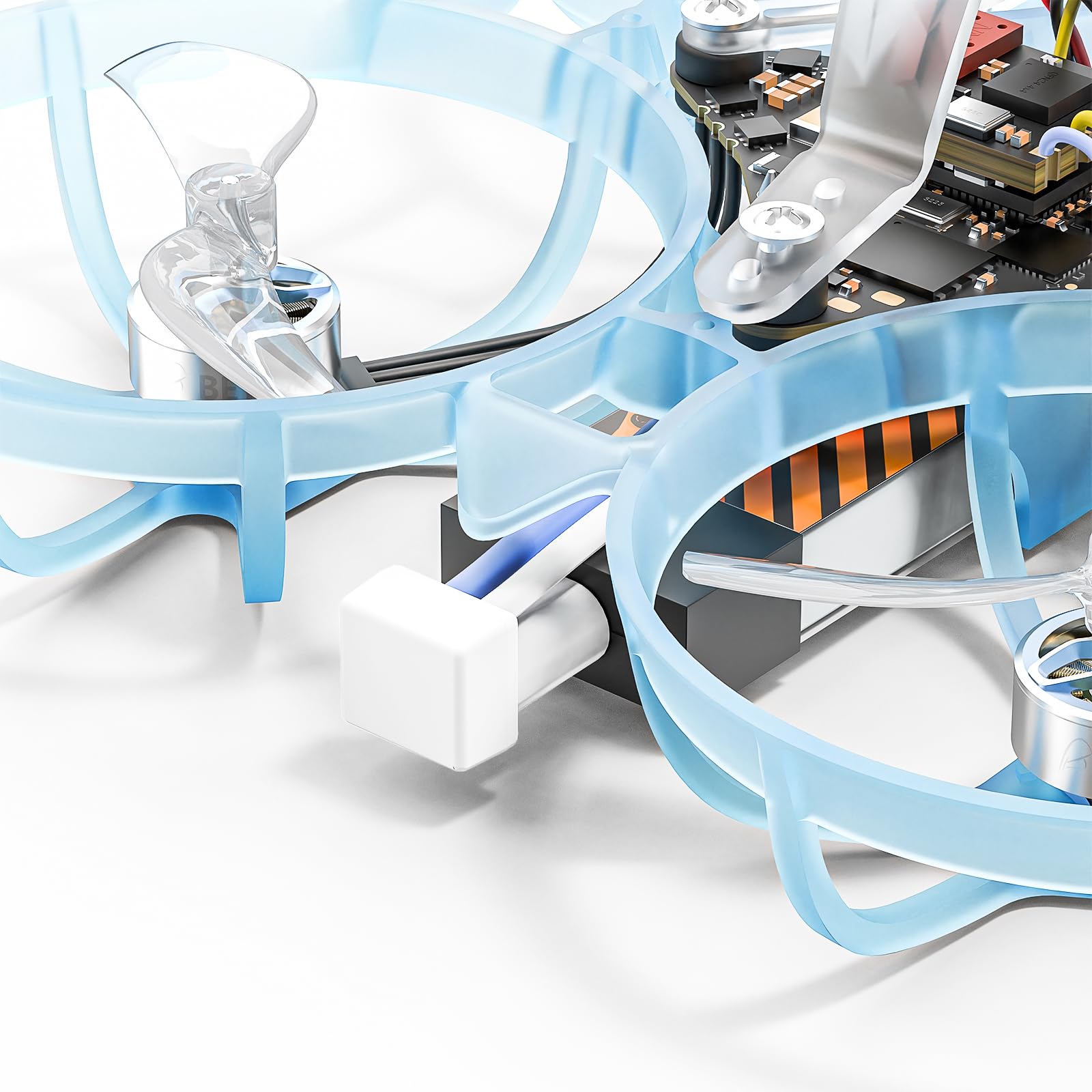 BETAFPV Air75 Gemfan 40mm 2-blade props enabling sharp handling