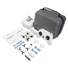 BETAFPV Cetus Pro front view shows a beginner-friendly quad ready for first flights.