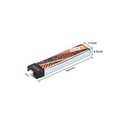 80C high C-rate burst power for nimble FPV performance.