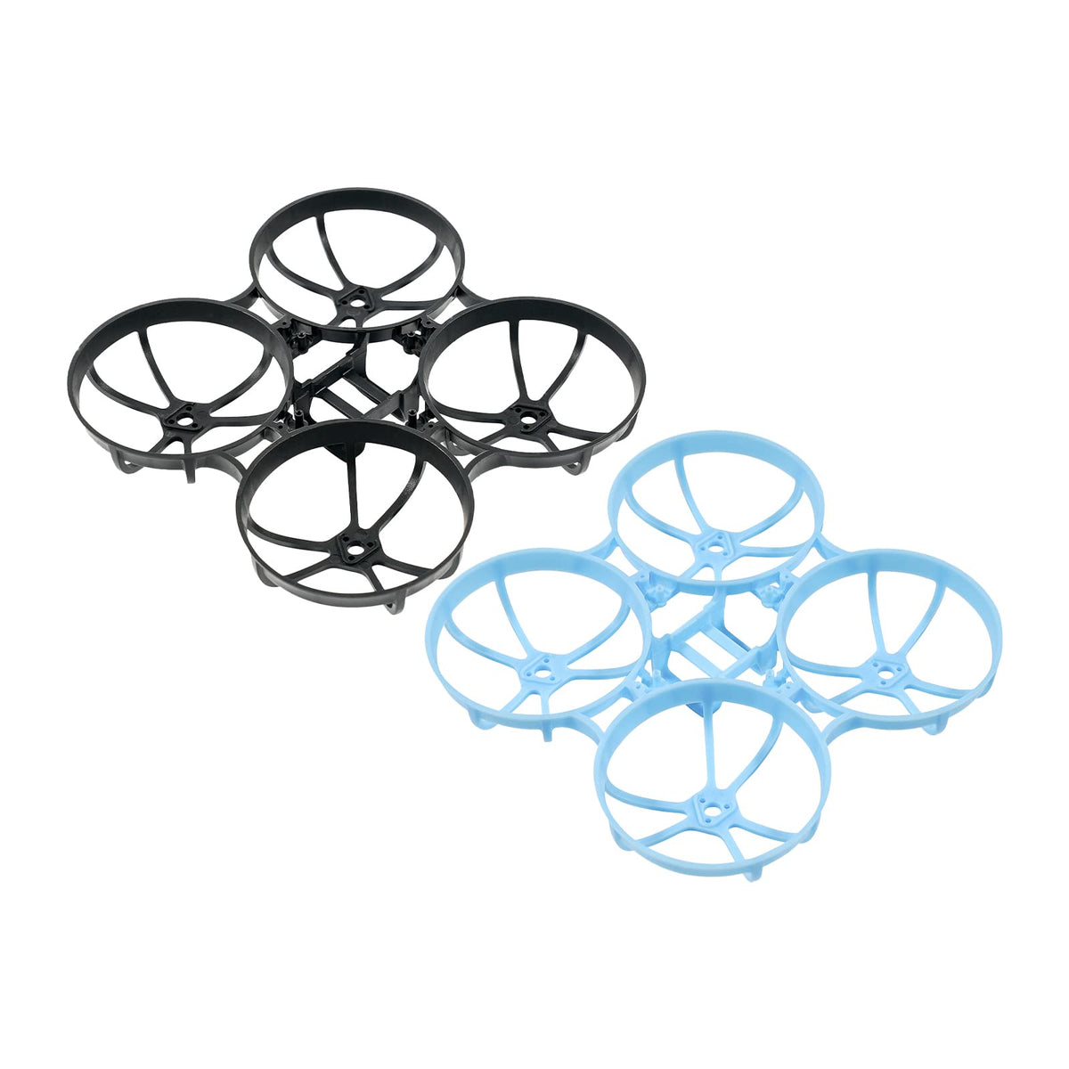 BETAFPV Meteor75 Pro frame black shows durable PP construction for lightweight 1S quads