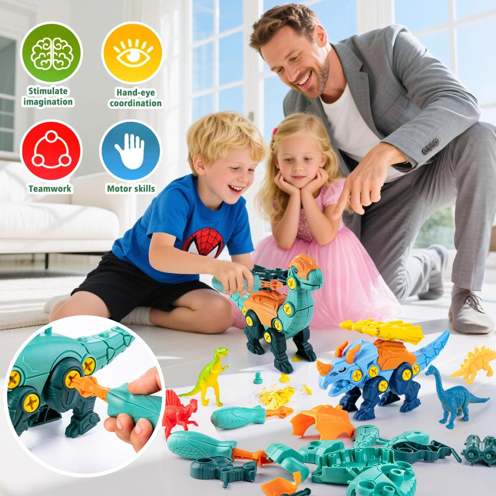 BETLYS mini dino figures support cooperative play and quick setup for stories.