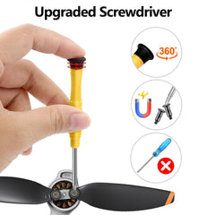 Betschkim DJI Mini 2 propellers 32pc pack enables smooth, responsive handling.