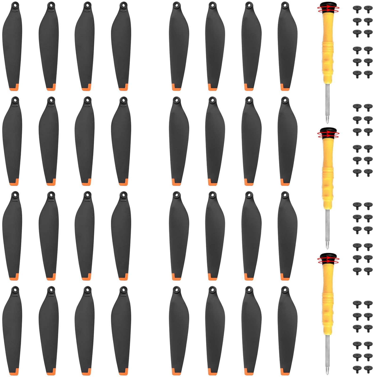 Betschkim DJI Mini 4 Pro propellers 32 pcs for quiet, reliable flight.