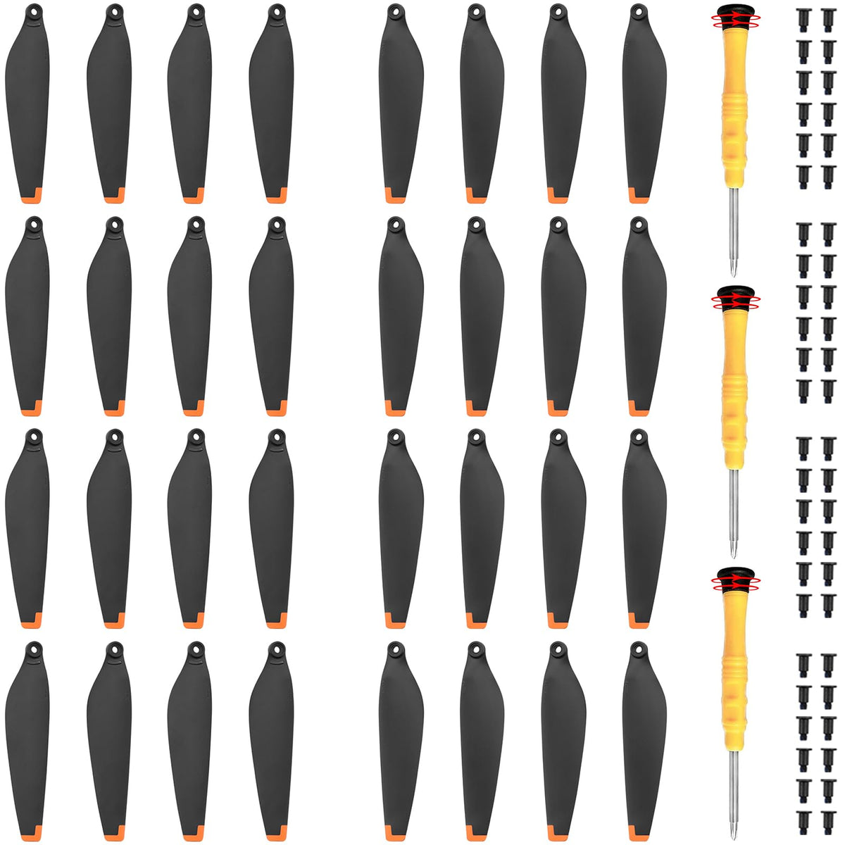 Betschkim 32-piece Mini 3 propellers with quick-release for quiet flight