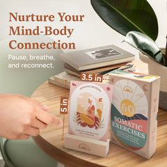 Better Days breathwork card demonstrates breathing techniques for stress relief and focus.