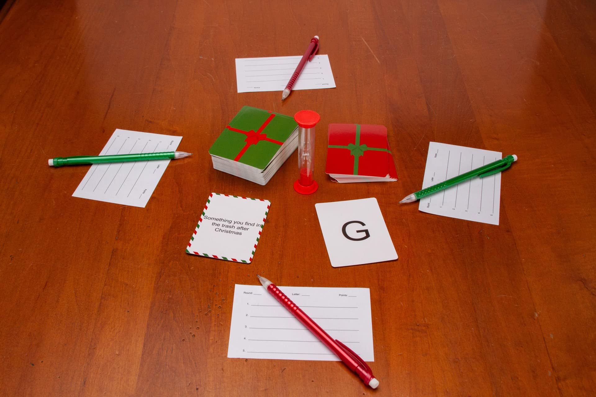 Better Dweller letter cards used for witty prompts and quick thinking.