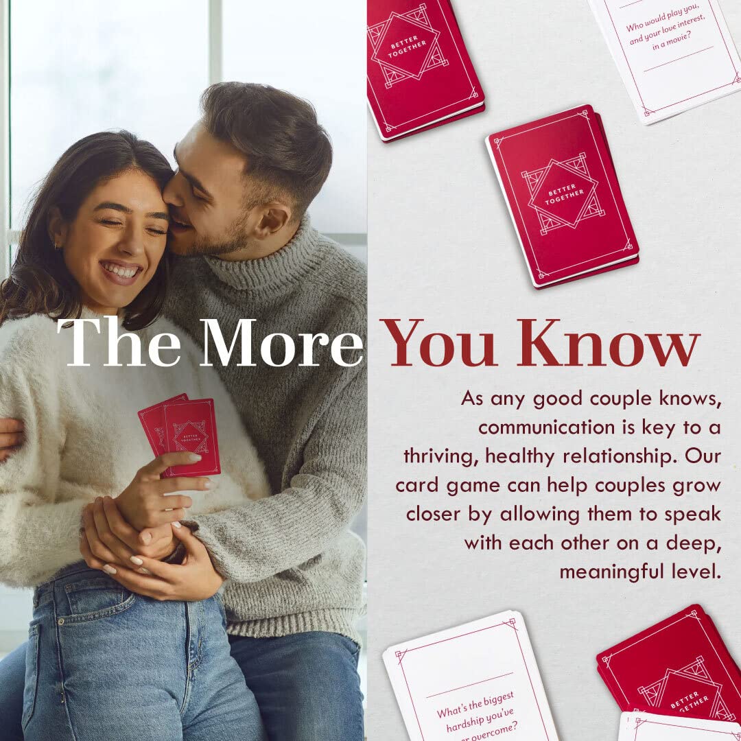 BETTER TOGETHER 100-prompts deck ready to spark meaningful conversation