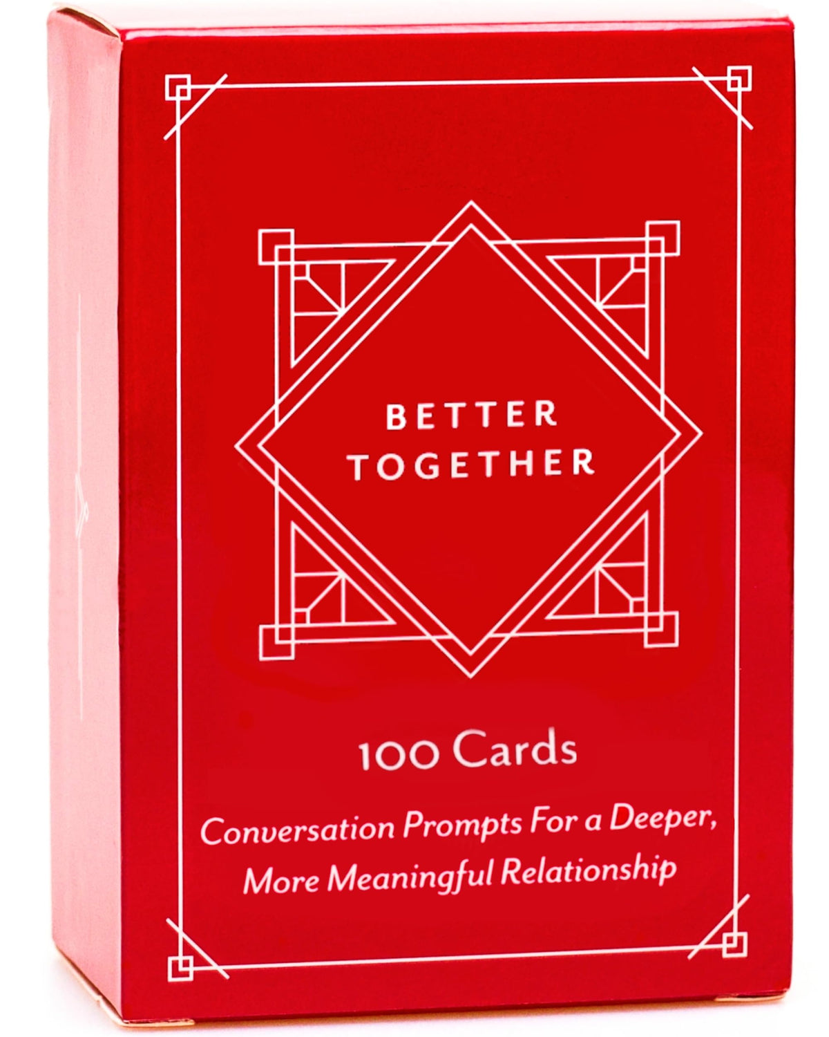 BETTER TOGETHER couples-conversation-cards-set on table inviting conversation and connection