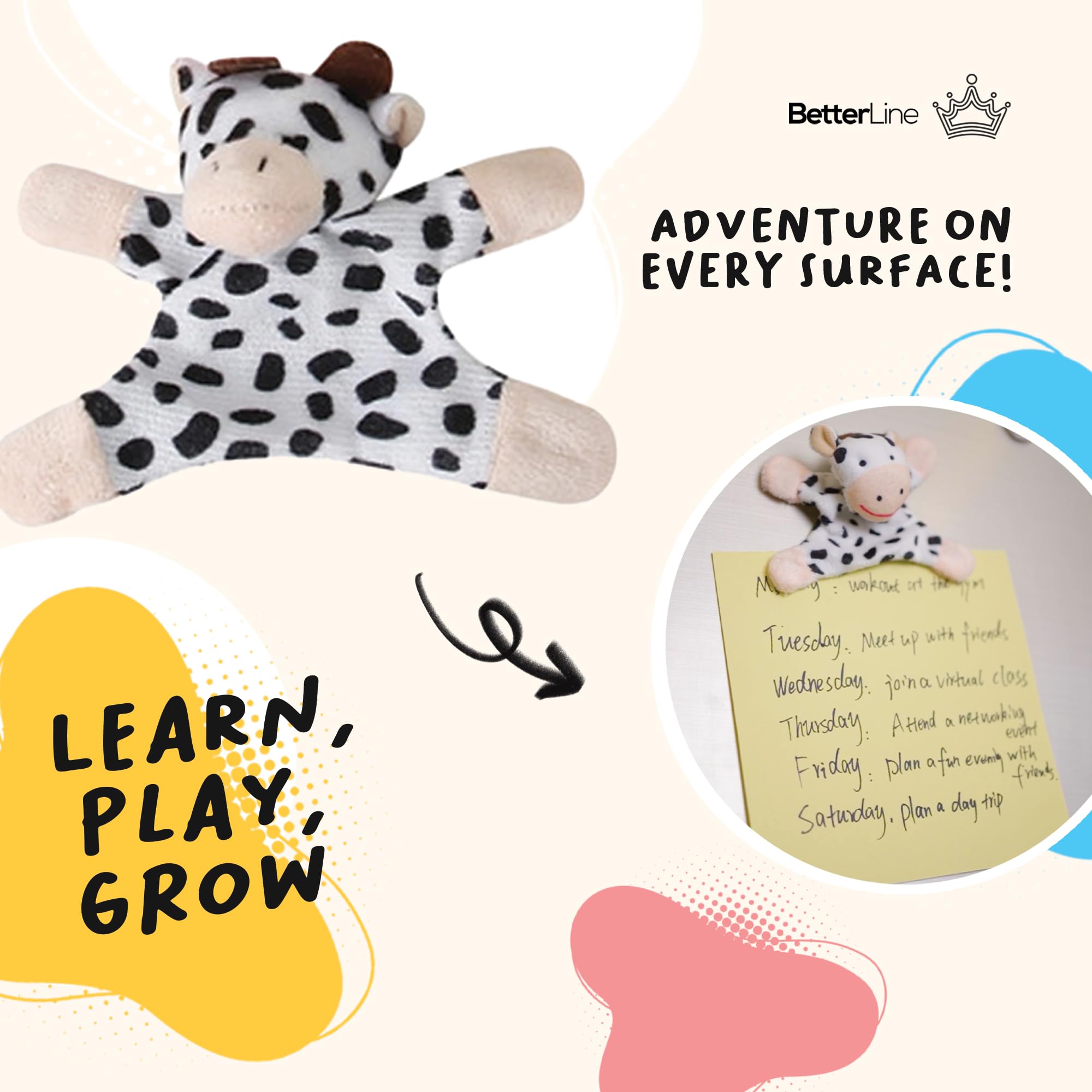 BETTERLINE animal magnets with habitat matching support playful learning and fine motor practice.
