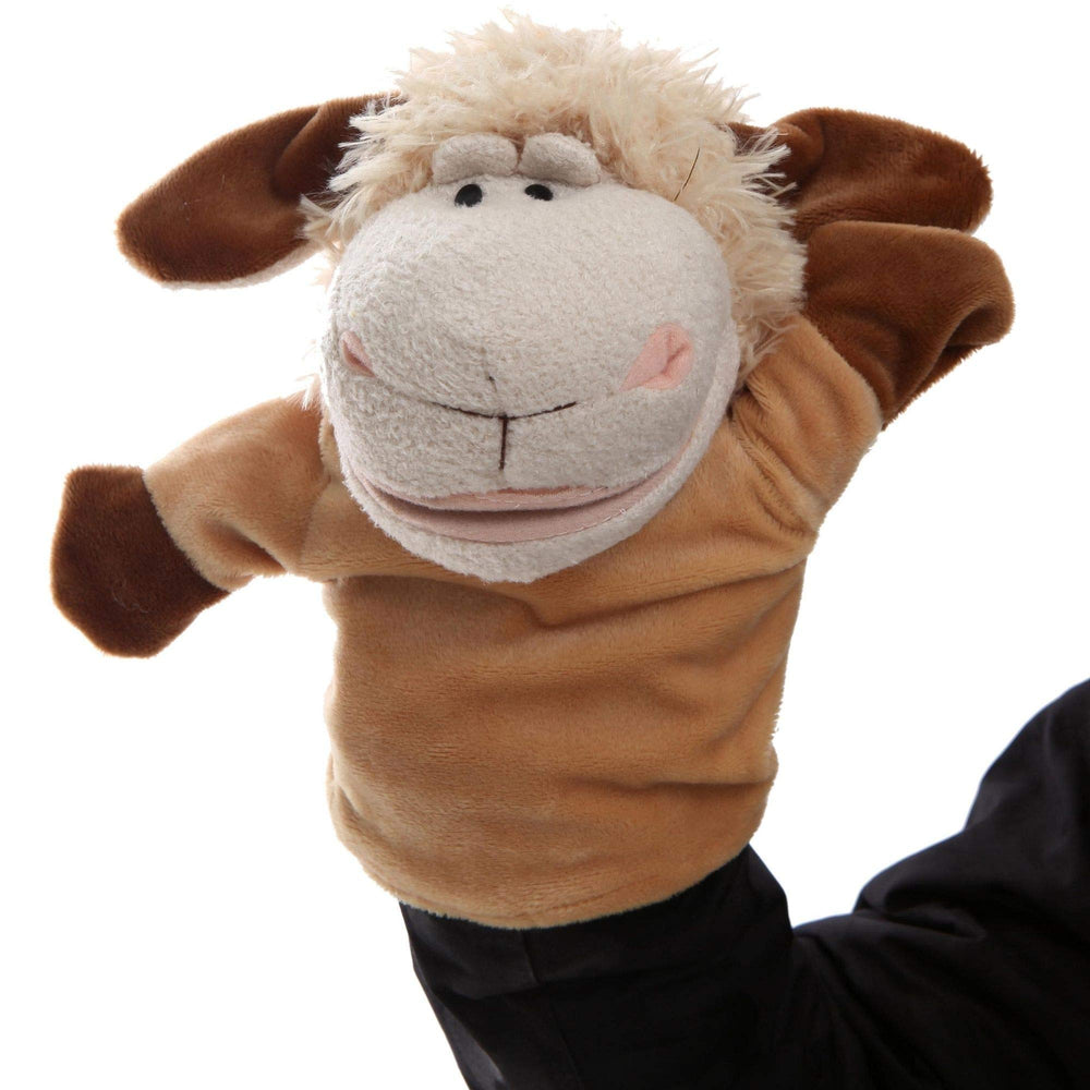 BETTERLINE animal puppets soft plush collection for durable pretend play