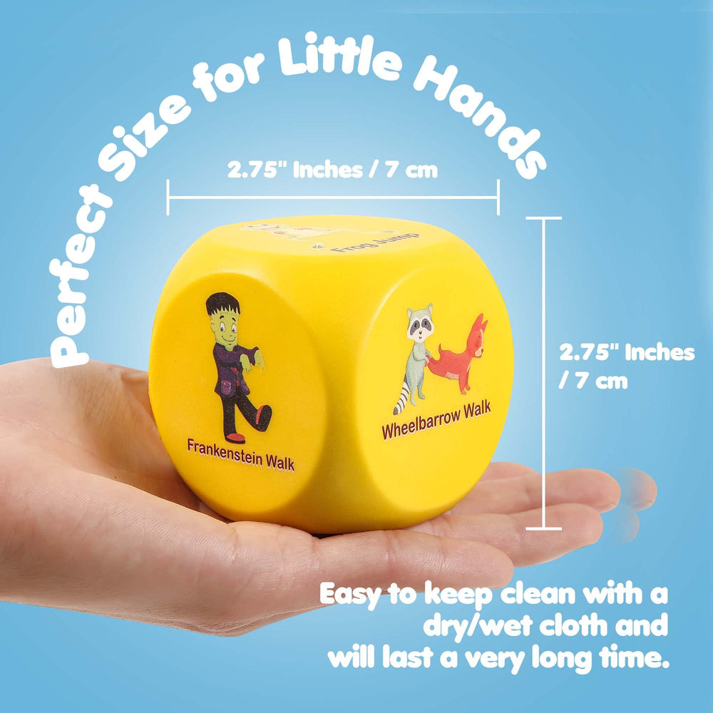 BETTERLINE unique-characters-dice featuring bear, ostrich, ninja, fox for motivation