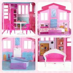 BETTINA 2025 doll house features four rooms for varied play.