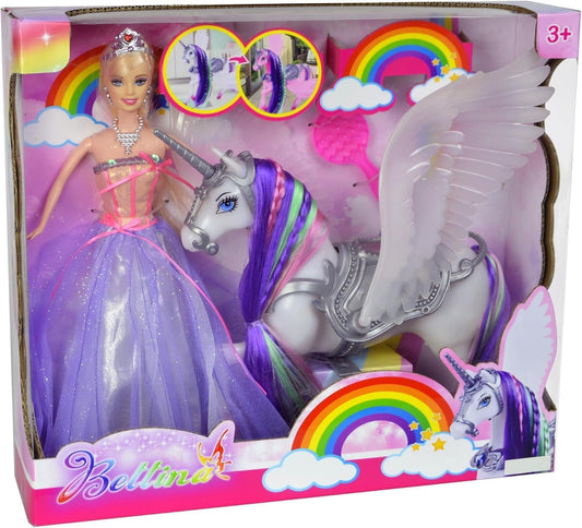 BETTINA color change unicorn under sunlight reveals magical color shift for storytelling