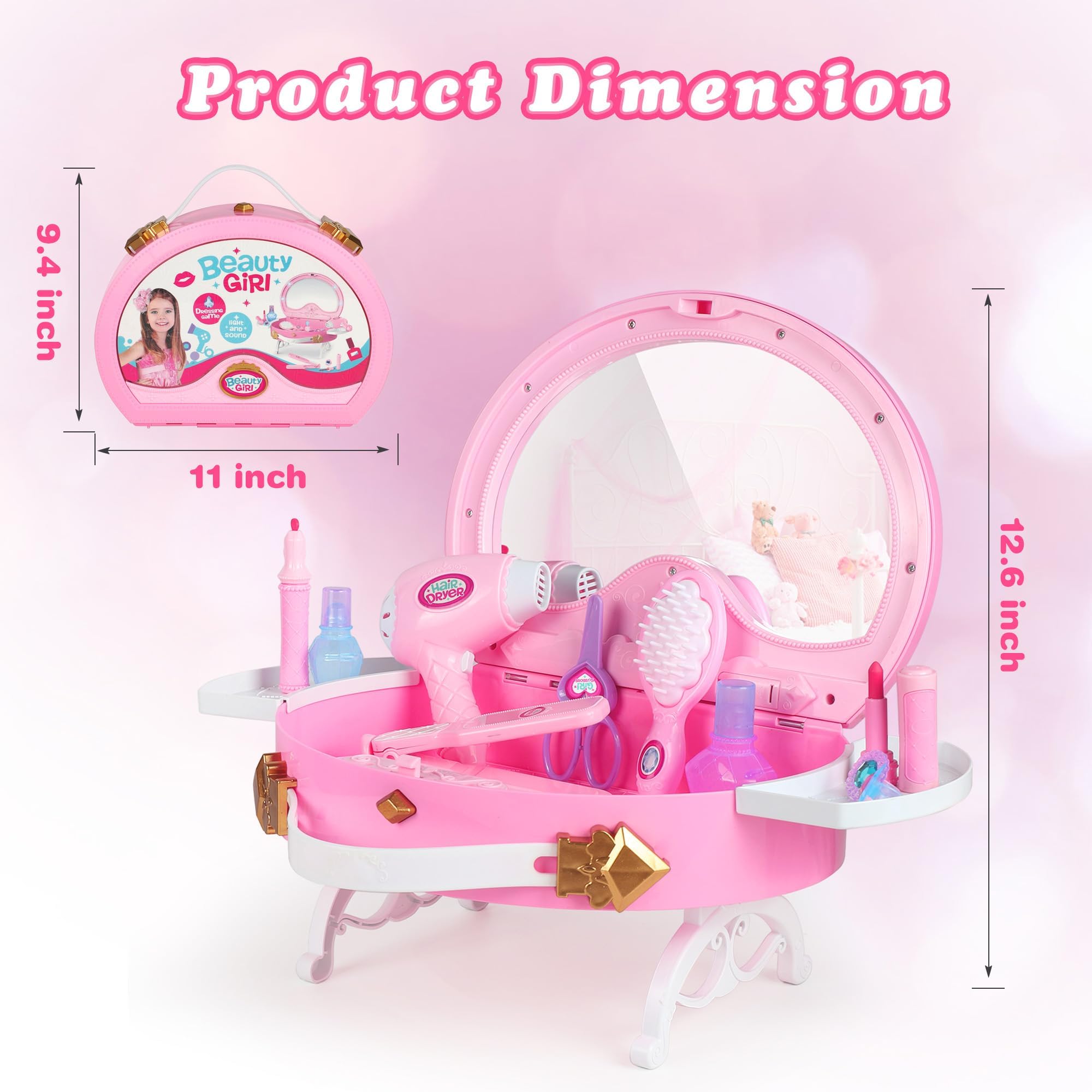 BETTINA kids makeup kit with safe tools for creative exploration