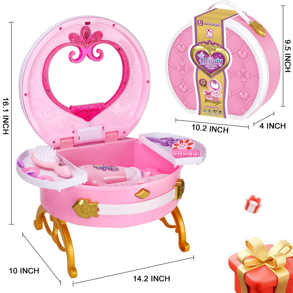 BETTINA Portable Princess Vanity styling set supports imaginative dress-up moments
