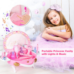 BETTINA vanity lights create magical ambiance for bedtime pretend play