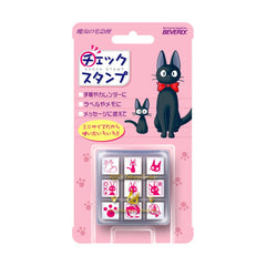 Beverly Ghibli illustrated-case mini stamps for desk storage and portability.