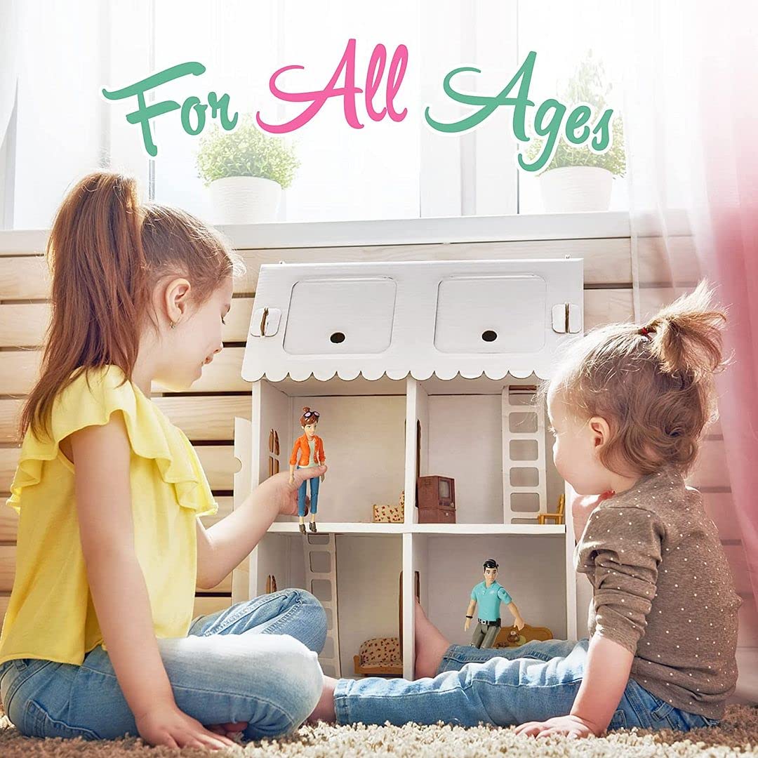 Beverly Hills Sweet Lil Family dolls are durable for little hands during dollhouse adventures.
